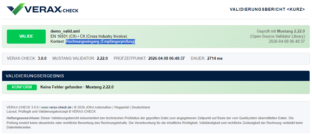 Eingangsrechnungen prüfen